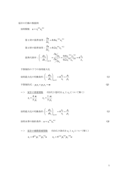 効用関数