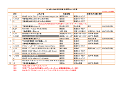 2014-01-26更新 レガッタ名 大会会場 15,16 関西ヨットクラブ 21,22,23