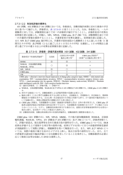 2-7-3-ー-2-2 有効性評価の標準化