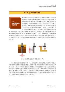 構造物はいうまでもなく地盤上,また地盤内に構築