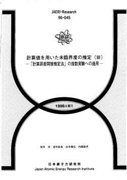 JAERI-Research-96