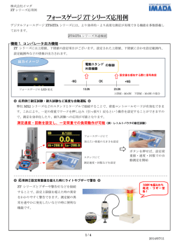 フォースゲージ ZT シリーズ応用例