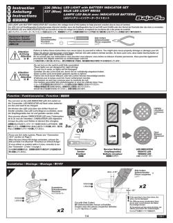 Instruction Anleitung Instructions