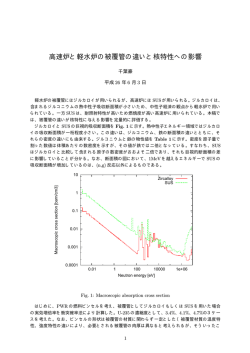 高速炉と軽水炉の被覆管の違いと核特性への影響