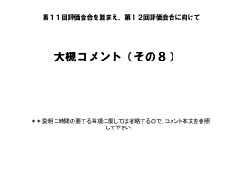 大槻先生コメント（その8）【PDF：796KB】