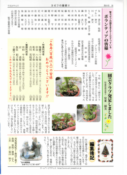 ボランティアの皆様