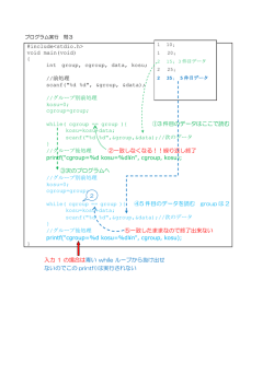 プログラム実行