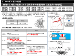 南海トラフ巨大地震に対する橋梁等の耐震対策