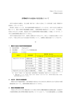 検査結果 平成26年10月23日更新(377KB)(PDF文書)