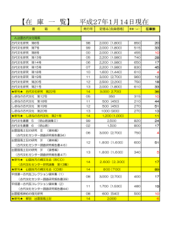 販売書籍「在庫一覧」はこちら