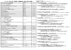 案内表2 - e－食安全研究会