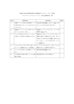 （館外）に係る質問事項及び回答（PDF：502KB）