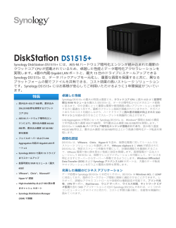 DiskStation DS1515+