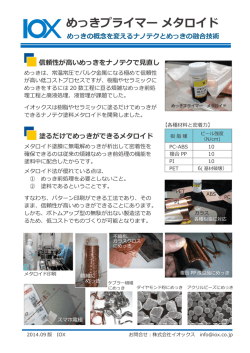 めっきプライマー メタロイド