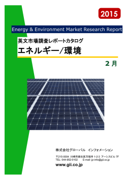 January 2015 - グローバルインフォメーション