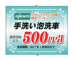 有効期限：2015 年 1 月末日まで