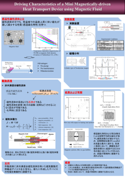 Driving Characteristics of a Mini Magnetically