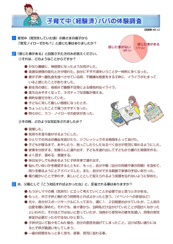 （経験済）パパの体験調査（PDF形式：359KB）