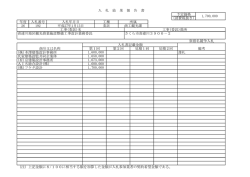 （注）上記金額に8/100に相当する額を加算した金額が入札