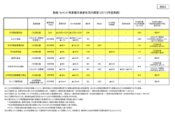 製紙・セメント等業種の進捗状況の概要（2013年度実績）