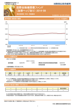 マンスリーレポート - 国際投信投資顧問