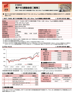 南ア40連動投信 【略称】