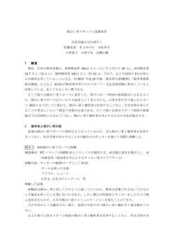 要旨 - 笹川スポーツ財団