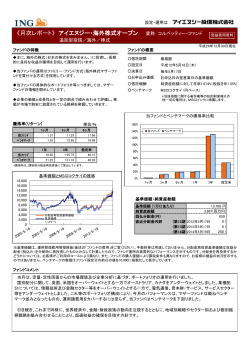 《月次レポート》 アイエヌジー・海外株式オープン
