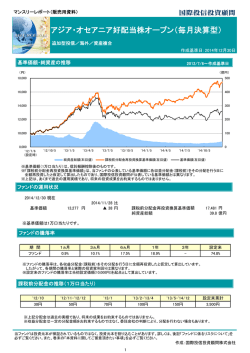 マンスリーレポート - 国際投信投資顧問