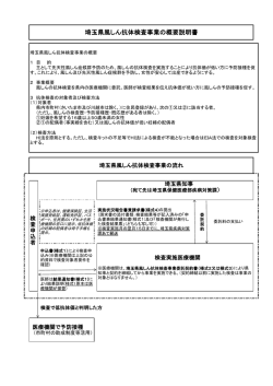 検査事業の概要（PDF：114KB）