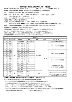 DSCJ公認 第65回兵庫県ダンススポーツ競技会