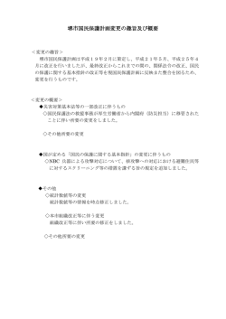 （変更案）【主な修正事項】（PDF：82KB）