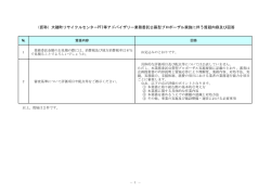 （仮称）大磯町リサイクルセンターPFI等アドバイザリー業務委託公募型