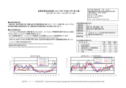 長野県感染症情報（2015年（平成27年）第3週）