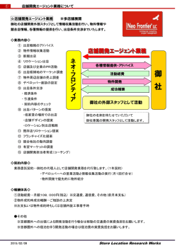 店舗開発エージェント