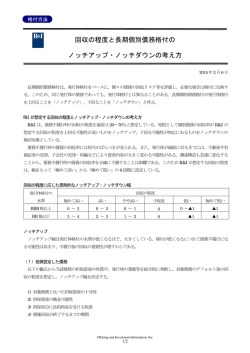 回収の程度と長期個別債務格付の ノッチアップ・ノッチダウンの考え方