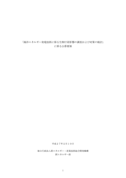 公募要領 - 新エネルギー・産業技術総合開発機構