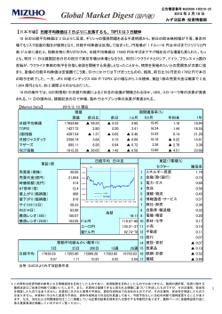 国内マーケット概況