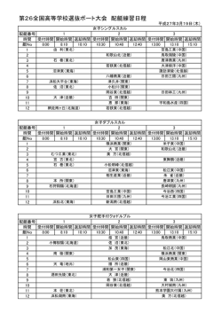 公式練習日程（PDF：41KB）