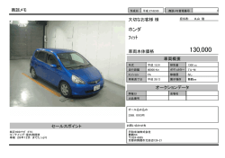 ホンダ ﾌｨｯﾄ