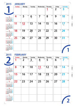 1 2015 JANUARY 2 2015 FEBRUARY - So-net
