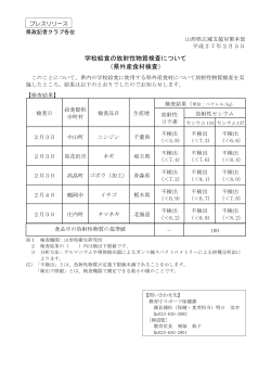 0205学校給食県外産食材検査（事前） (PDF documentファイル サイズ