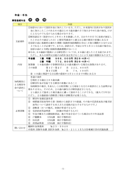 06障害福祉しおり年金手当 （PDF：884KB）