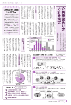 公共施設あり方方針を策定