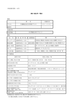 （別記様式第1－4号） 教材 テキスト 副読本 ※通信制 添削問題 備品 品