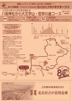 八坂神社から大文字山・哲学の道コース