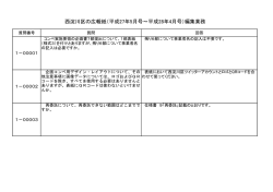 西淀川区の広報紙（平成27年5月号～平成28年4月号）編集業務