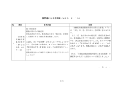 質問書に対する回答（H26．2．13）
