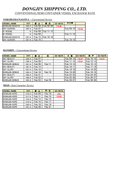 DONGJIN SHIPPING CO., LTD.
