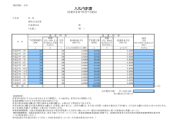 電力入札内訳書(様式6-1号)（PDF形式：107KB）